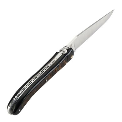 Складной нож ручной работы Laguiole "Nature", ручка из рога буйвола