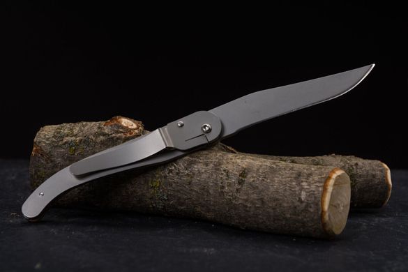 Laguiole з Liner замком, кишеньковий ніж, великий розмір, ручка з оливкового дерева