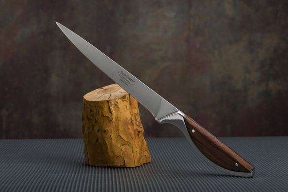 Haute Cuisine шведский нож филейный с ручкой из экзотического дерева с фиксованным лезвием