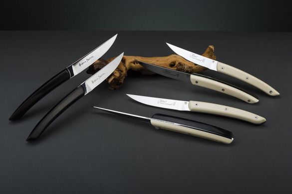 Набор из 6 ножей Thomas Bastide с кремово/черной ручкой