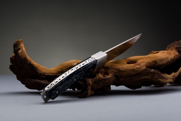 Нож со складным лезвием Le Thiers "Pocket" ручной работы, термохромный