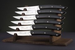 Набор из 6 ножей Thomas Bastide с черно/кремовой ручкой