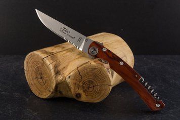 Thiers карманный нож + штопор ручка из розового дерева