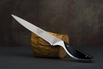 Haute Cuisine шведський ніж філе з чорною ручкою з фіксованим лезом