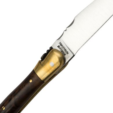 Складной нож ручной работы Laguiole 12см, грецкий орех